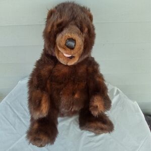 DISNEY PARKS Plush Brown Bear Toy